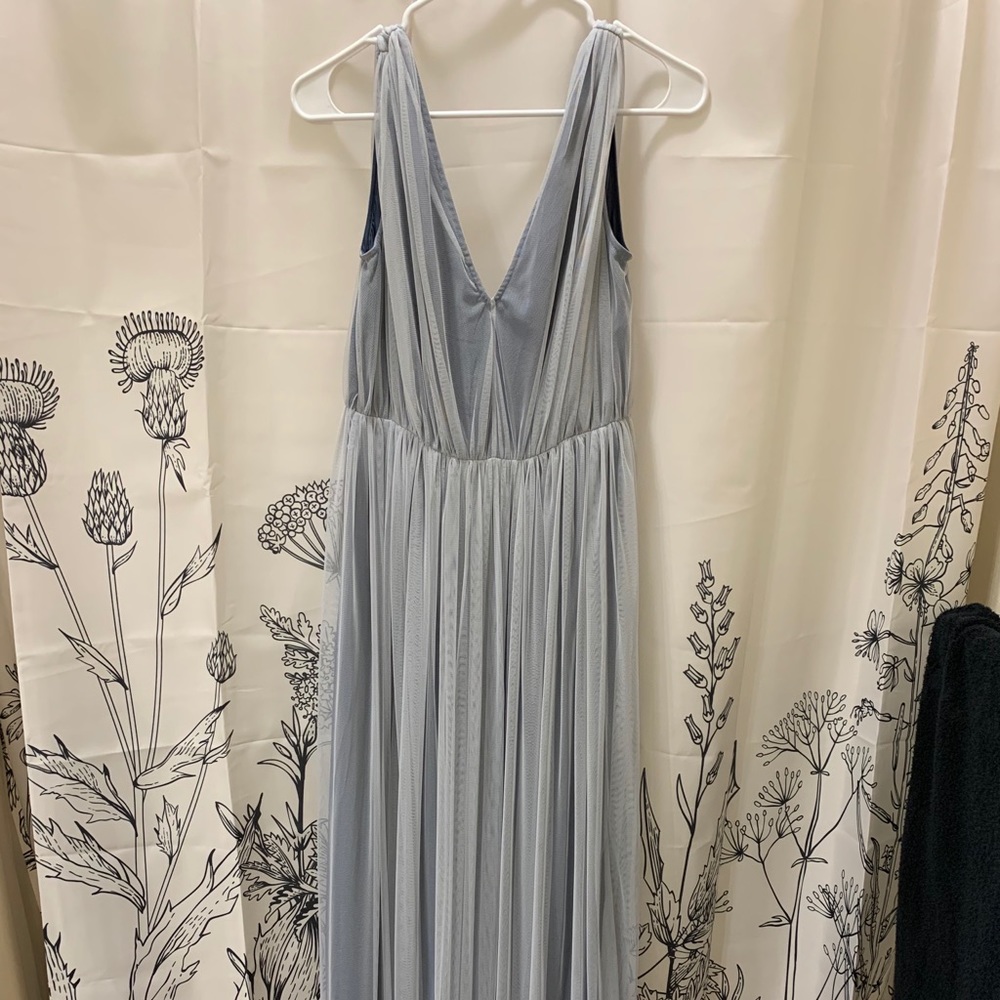Dusty blue Asos dress